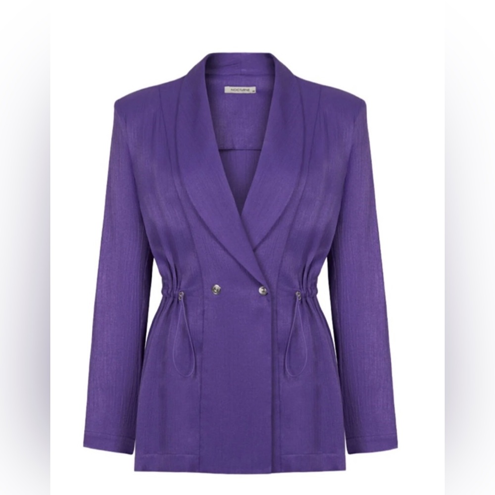 Flowy Double Breasted Blazer